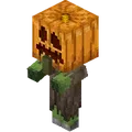 Baby Zombie Villager Pumpkin