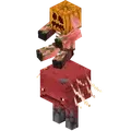 Strider Jockey Zombified Piglin Pumpkin