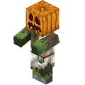 Zombie Villager Pumpkin