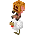 Zombified Piglin Chicken Jockey Pumpkin